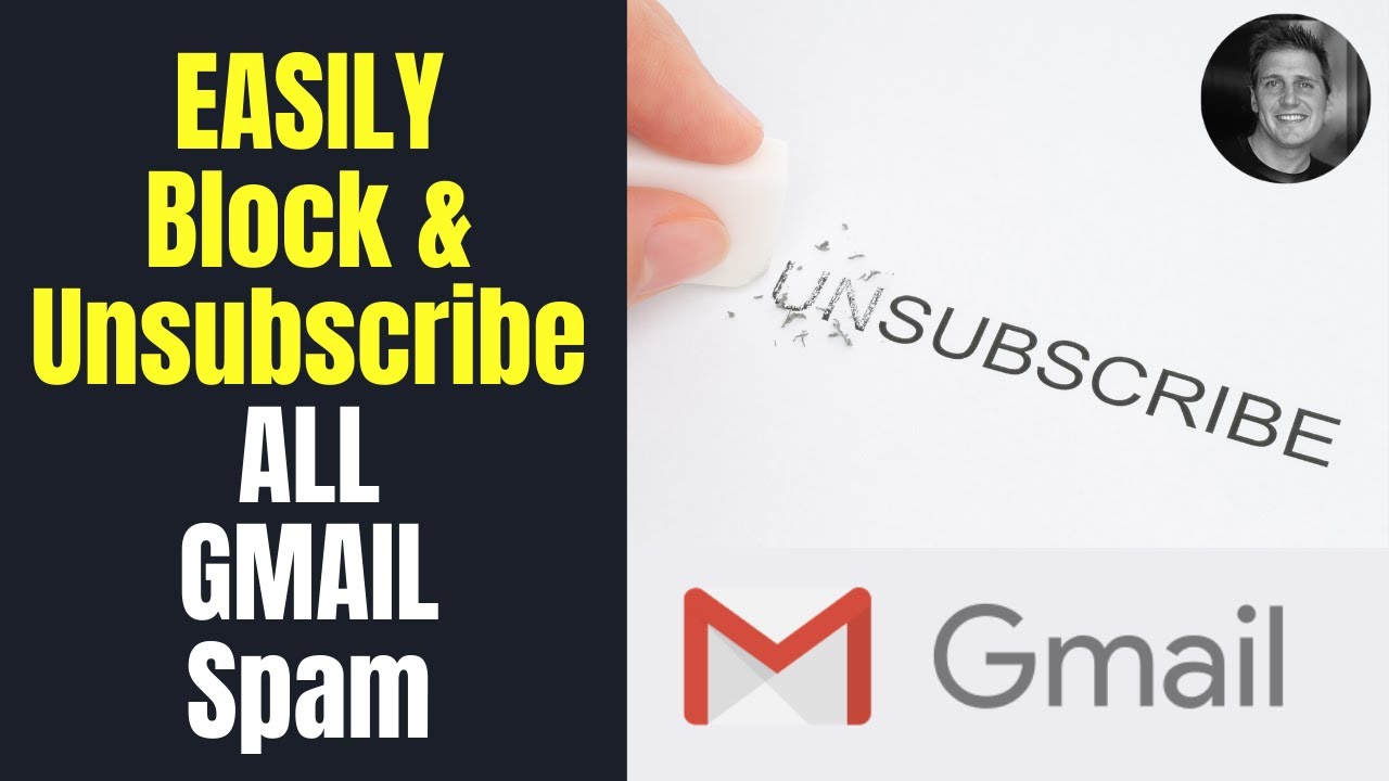 how to unsubscribe from emails on gmail